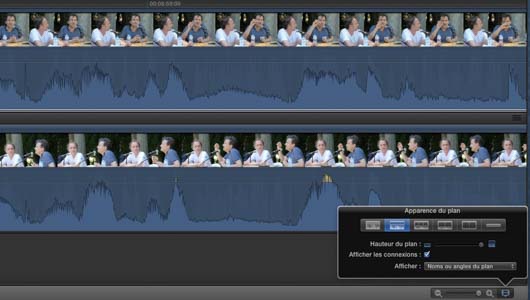 FCPX ondes audio