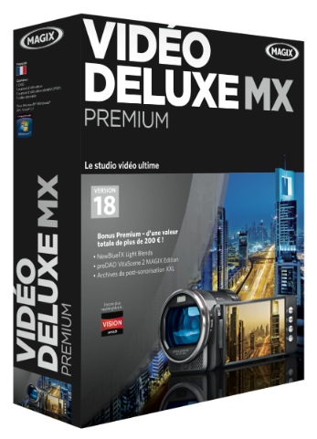 MAGIX Vid�o Deluxe MX  : c'est parti pour une version 18 !