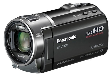 6 camescopes Panasonic avec zoom puissant, grand-angle et stabilisateur optique