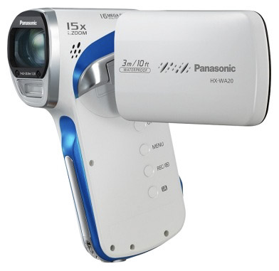 Panasonic HX-WA20 : �tanche et grand-angle 28 mm 