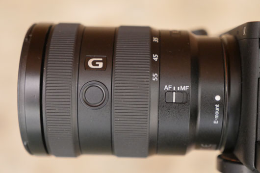 optique Sony 16-55mm