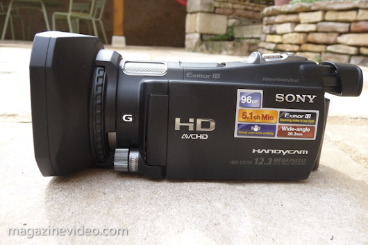 test Sony HDR-CX700
