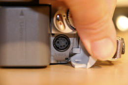 Panasonic NV-GS180 connectique