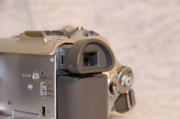Panasonic NV-GS180 viseur