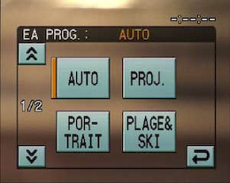 Sony HDR-HC3 EA Programmes