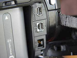 Sony HDR-HC3 connectique