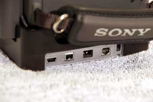 Sony DCR-HC46 connectique