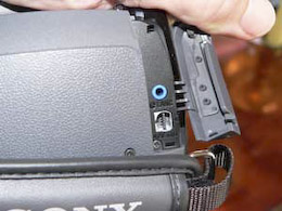 Sony DCR-HC94/HC96 connectique