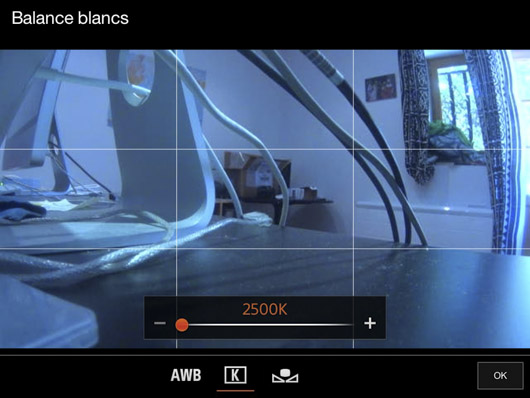balance des blnacs HDR-AS200