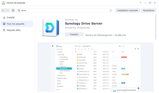 synology drive server