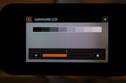 luminosit LCD