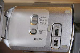 Panasonic NV-GS500 connectique