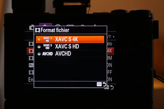 XAVC-S 4K