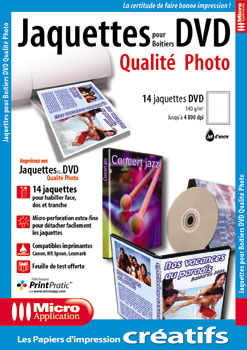 impression de DVD