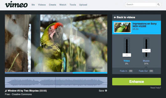 Vimeo Music Store