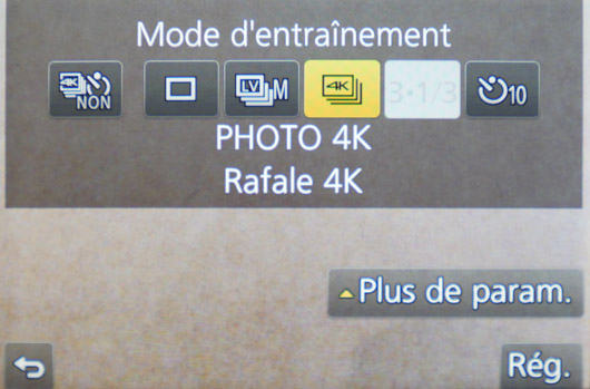 mode Photo 4K