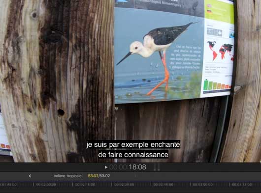 FCPX sous-titrage