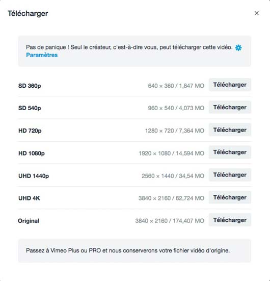 Tlcharger Vimeo