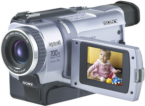 ビデオカメラ DCR-TRV240 NTSC Digital8 Fiche technique du Sony DCR-TRV240 - MAGAZINEVIDEO