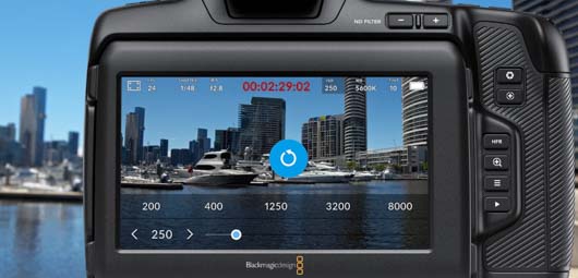 BMPCC 6K pro arrire