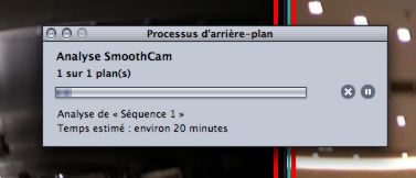 Final Cut pro smoothcam