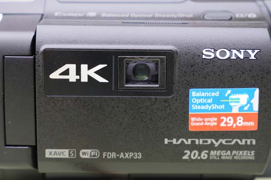 Sony FDR-AXP33