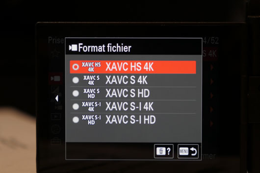 FX30 XAVC-S-HS-4K
