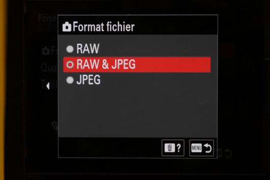 FX30 RAW JPEG