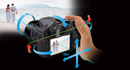 FZ300 stabilisateur 5 axes