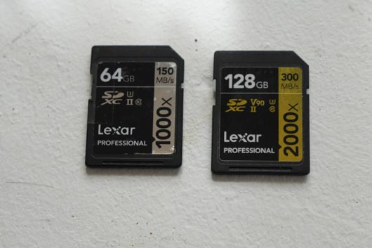 Lexar cartes sdxc V90