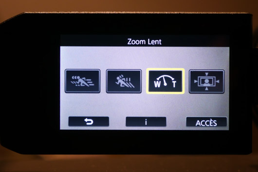 VXF1 zoom lent