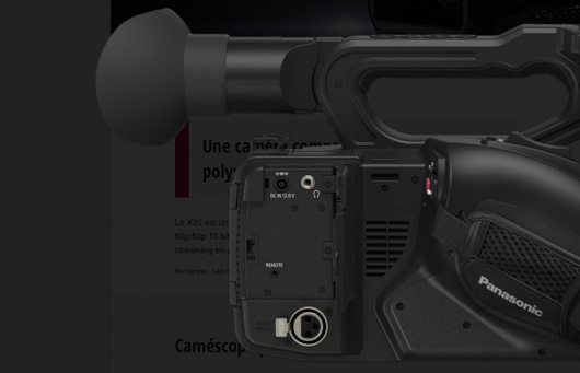HC-X20 pas de SDI