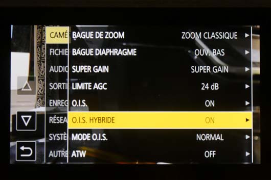 HC-X2 OIS hybride