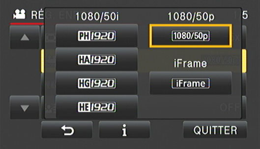 Menu 1080 HC-X920