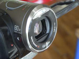 Sony HDR-HC3 objectif