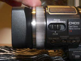 Sony HDR-HC1 focus manuel