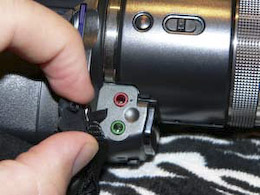 Sony HDR-HC1 connectique