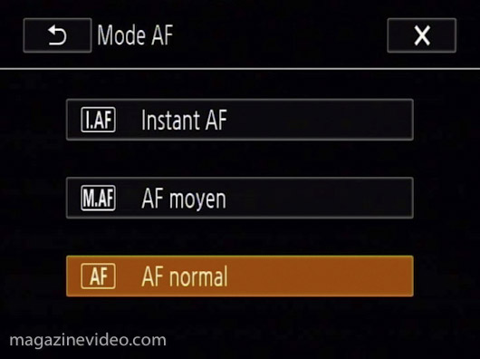 HF G10 AF normal