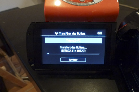 HFM56 transfert Wi-Fi