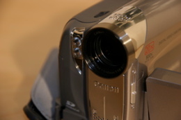 Canon MVX460 capteur
