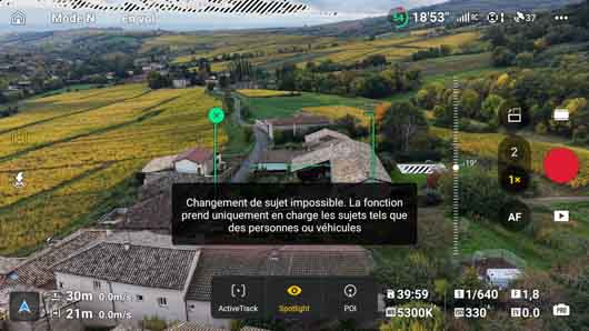 active track DJI Mini 5 pro
