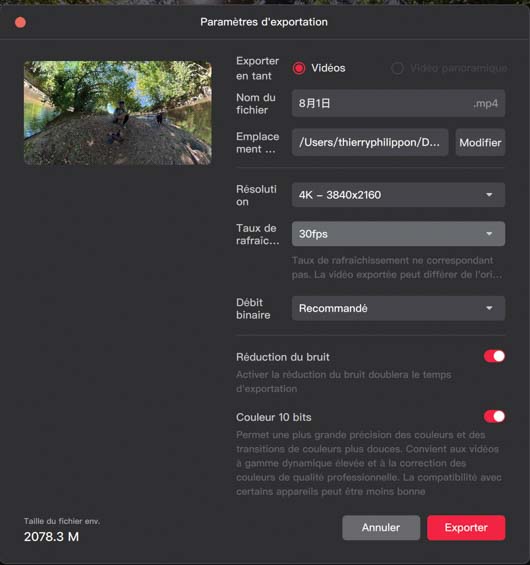 export dji studio