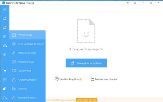 EaseUS todo backup