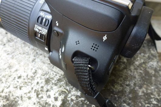 Eos 100D audio