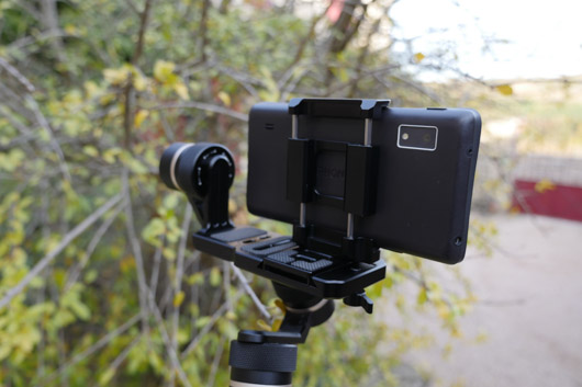 Sonovision - Tournage : le G6 Plus, un stabilisateur smartphone et