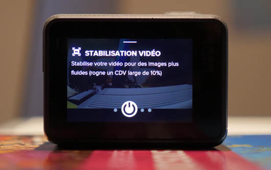 stabilisation vidéo