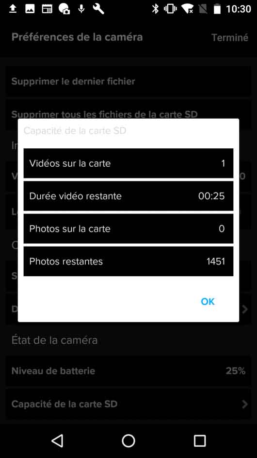 application gopro bis