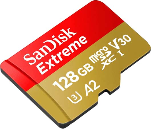 carte sdxc extreme sandisk