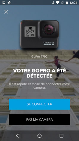 gopro trouve