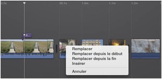 imovie 10 insertion